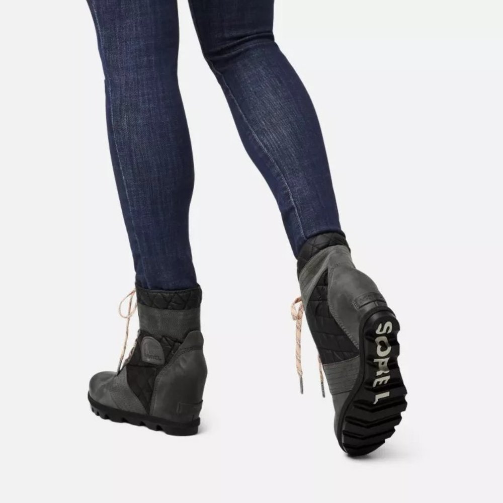 Sorel Lexie Wedge Lug Sole Booties - Picture 3 of 14